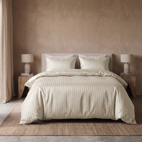 Cream Dallas Duvet Cover Set