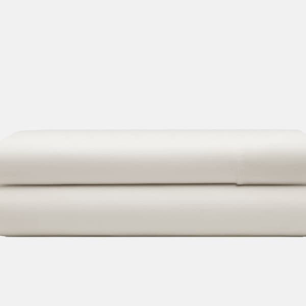 Cream Cotton Flat Sheet